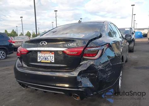 2021 Infiniti Q50 Luxe from USA, damaged, VIN JN1EV7BP7MM704563